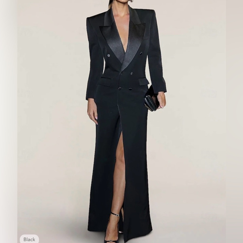 Tuxedo dress